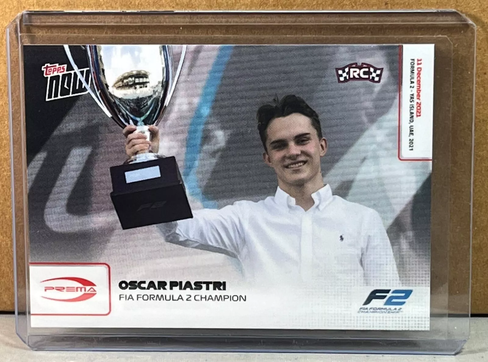 Oscar Piastri trading card