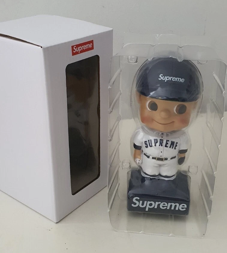 SS23 Supreme Wackelkopf Blau Auto Zubehör Spielzeug Figur Weihnachtsgeschenk