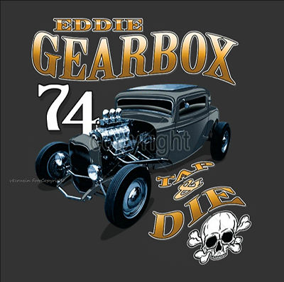 Hot Rod T-Shirt Auto Kustom Speed Shop Garage Vintage US-Car Oldtimer *1072 bl