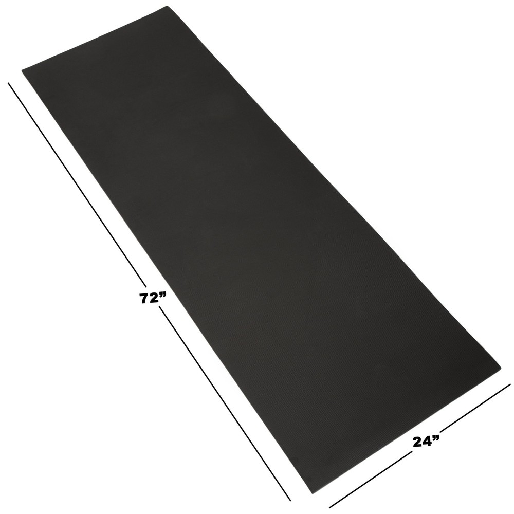 Double-Sided 1/4-Inch Thick Yoga Mat – Extra-Large 71x24-Inch Non-Slip Workout and Exercise Mat for Home, Studio, or Outdoor Fitness – Durable and Comfortable for All Yoga Practices