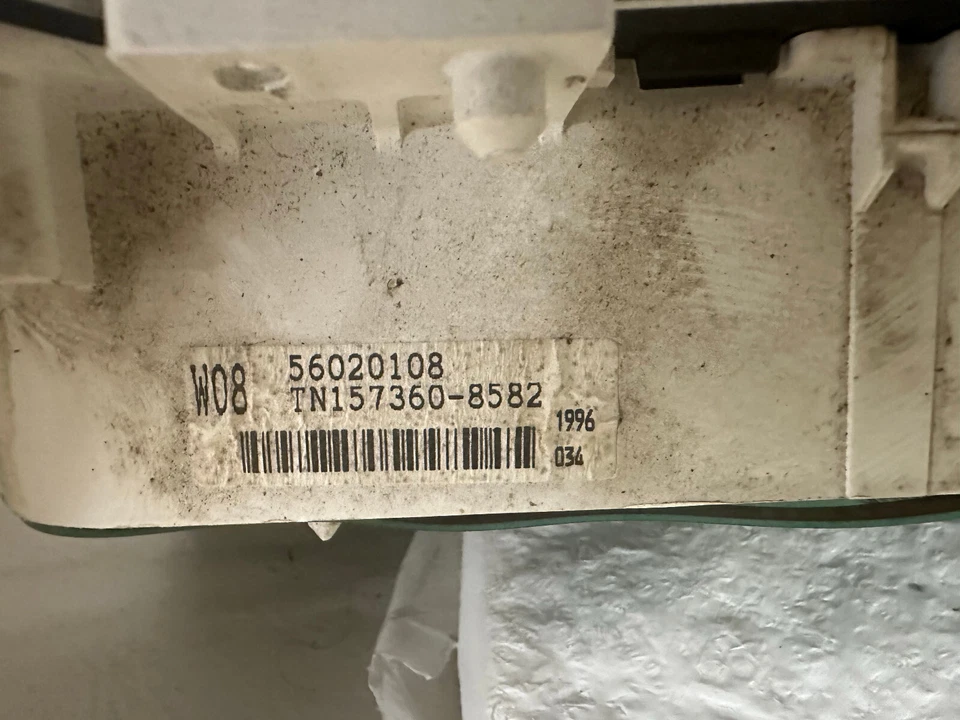 Cuadro de instrumentos velocímetro 94-97 Dodge RAM 1500/2500/3500 153.292 millas GAS Foto 2 de 3