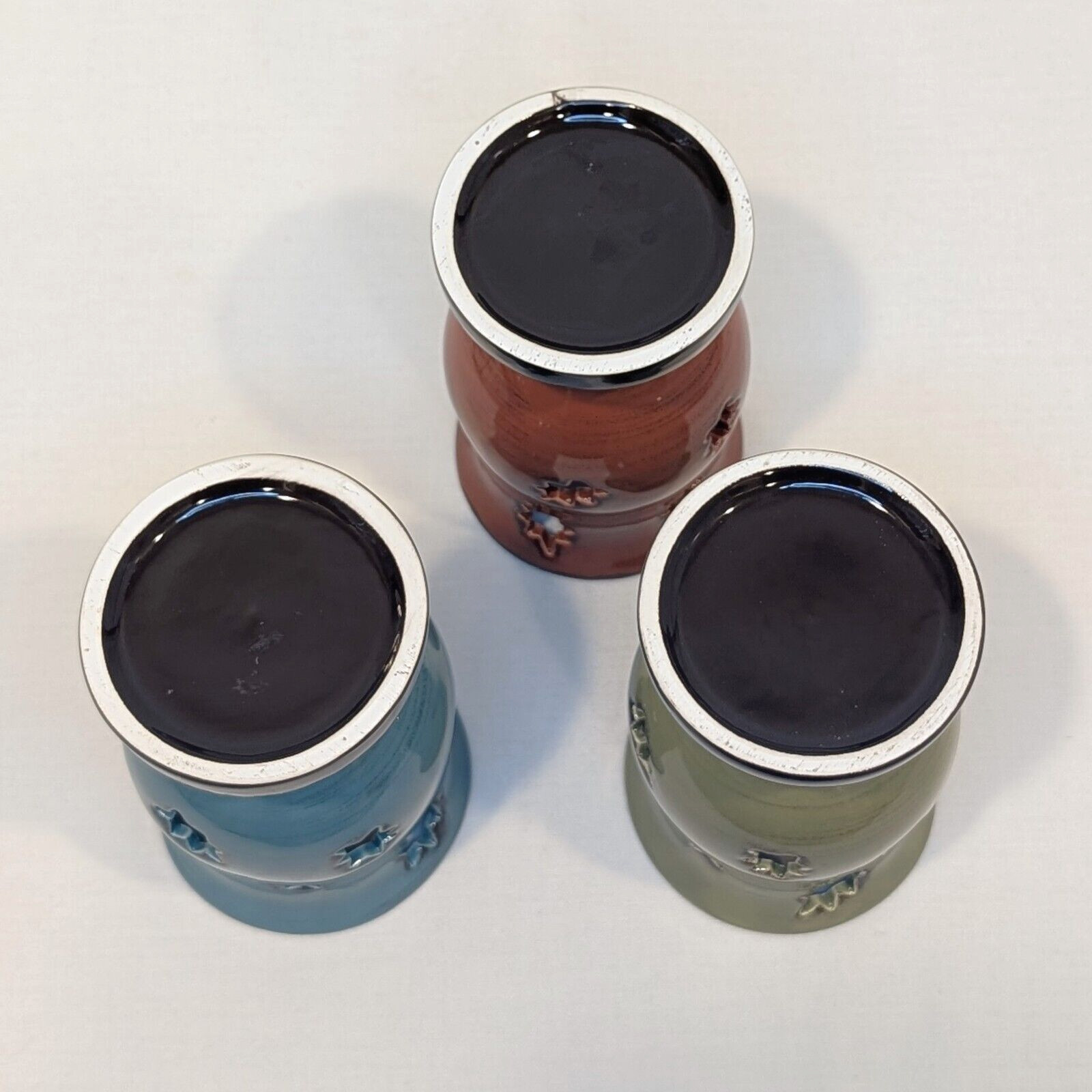 Southern Living Willow House Candle Tea Light Holder Leaf Cutout Multicolor