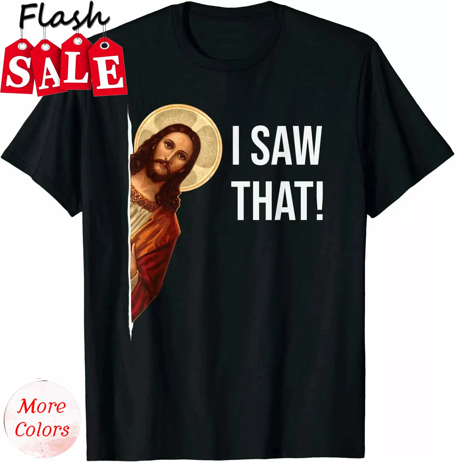 Funny Jesus Meme Christian Gift T-Shirt Size S - Limited Edition
