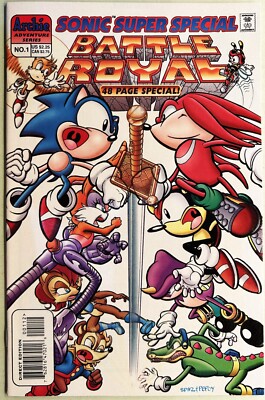 SONIC The HEDGEHOG SUPER SPECIAL 1997 Comic Book  #1 BATTLE ROYAL Bagged Brd NEW