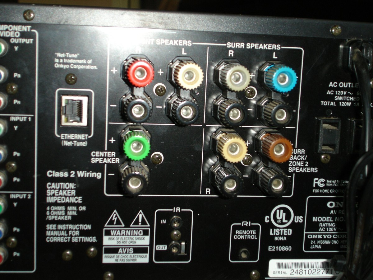 Onkyo TX-NR801, 7.1 Channel, 100 Watt per channel AV Receiver with