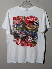 NASCAR Coca-cola 600 Charlotte Busch Earnhardt Kahne Johnson T-Shirt 2017 Large 