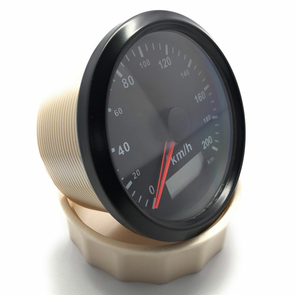 KUS GPS Speedometer 15Knots 28KM/H For Boat Yachts 85mm With Backlight (white
