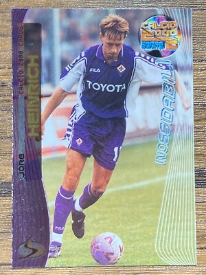 Card Jörg Heinrich Fiorentina Rookie Cards Onze Mondial Calcio Germany