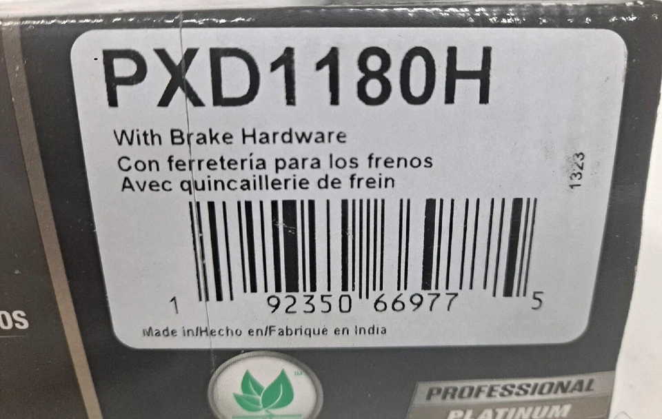 Carquest Platinum Rear Brake Pads w/Hardware, Ceramic for Fiat 124 & MX-5 Miata — 第 4/4 张图片