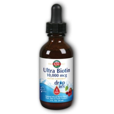 Ultra Biotin DropIns Mixed Berry  2 Oz By Kal