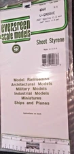Evergreen Scale Models #4060 Styrene V GROOVE SIDING, .060" - More Below