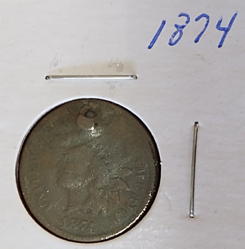 An Indian Head Penny from 1874!