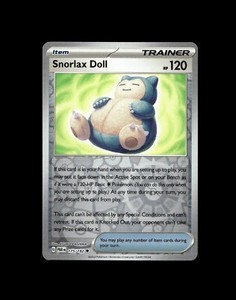 Snorlax Doll Card | eBay