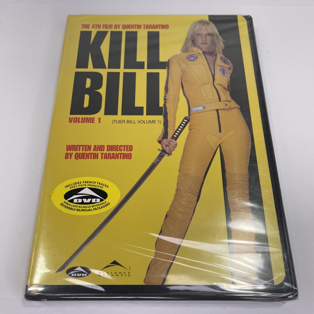 Kill Bill: Volume 1 DVD Quentin Tarantino Uma Thurman Lucy Liu