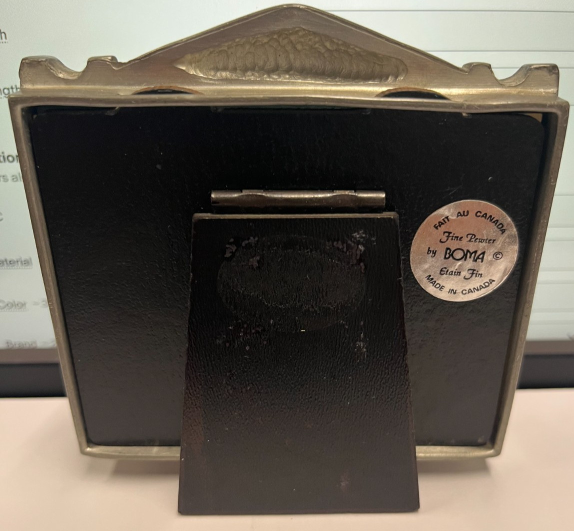 BOMA Fine Pewter Frame-Featuring Native American Canadian Totems