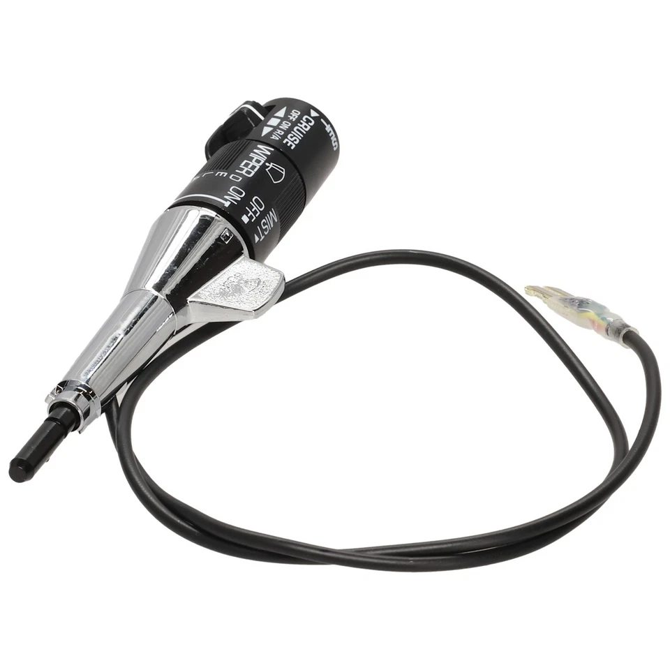 Chrome Cruise Control Windshield Wiper Arm Lever Switch for Chevy Truck Pontiac - Image 4 of 4