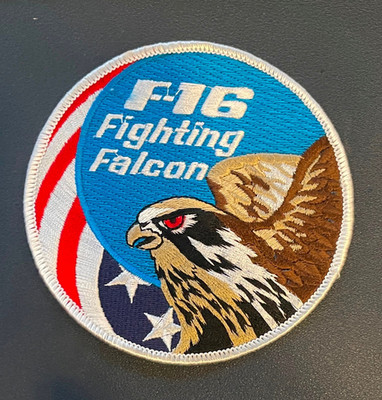 Aufnäher / Patch / Applikation '' F-16 Fighting Falcon '' - US Air Force - Neu