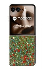 S2872 Gustav Klimt Poppy Field Case For Motorola Razr Ultra 2025