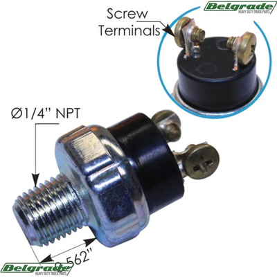 #ad #ad 577.75615 Low Air Pressure Switch Peterbilt 16 05054 Models 378 379 385 $31.50