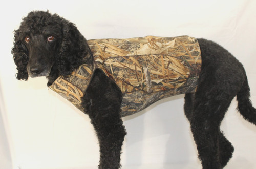Cabela’s Northern Flight Camouflage Neoprene Dog Vest LARGE, Bird Hunt