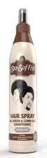 Sta Sof Fro Hair Spray 8 Fl Oz for Dry Damaged Hair Curls Waves and Braids