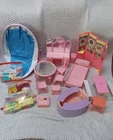 Vintage 1980s Barbie Playsets, Furniture And Accessories Lot
