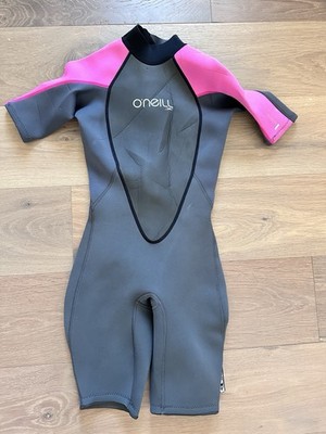 O Neill Reactor Wetsuit Womens 4 Spring Shorty Reactor 2mm Neoprene Springsuit