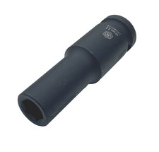 11mm Britool Hallmark 6 pt hex long deep 1/2" dr. drive impact CR-MO socket