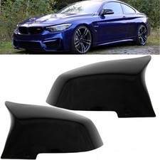 Au�enspiegelkappen SET Schwarz glanz passt f�r BMW F20 F21 F22 F23 F30 F31 F87