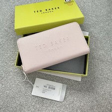 Ted Baker London Zip Around Pink Purse. New With Tags. RRP £79.