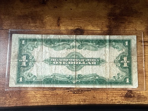 1923 $1 Silver Certificate Fr.237 – Large Size US Paper Money - Picture 2 of 2