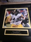 8X10 AUTOGRAPHED FRAMED TROY POLAMALU PITTSBURGH STEELERS