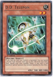 D.D. Telepon PHSW-EN027 Photon Shockwave 1st Edition Rare
