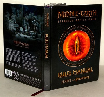 Middle Earth - Strategy Battle Game, Rules Manual, The Hobbit & Lord of The Ring