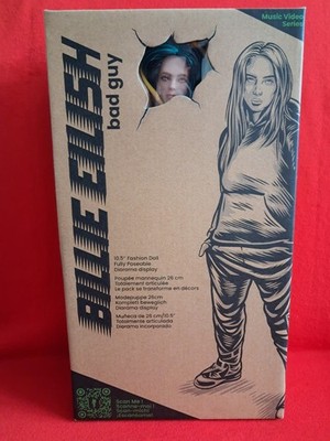 Figur Fashion Billie Eilish ''Bad Guy'' PlaymatesToys  26 cm Musikvideo Serie