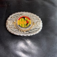 Vietnam Veteran God Duty Country Belt Buckle New Black Vietnam silhouette
