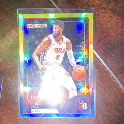 Topps 2026 NBA Hoops Paul George Philadelphia 76ers #130 Serial #/275 Card