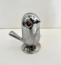 Alessi Rodrigo Torres Chip Bird Paperweight 4" Chrome 2009 Magnetic Clip Holder