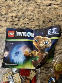LEGO Dimensions E.T. The Extra-Terrestrial 71258 Building Kit - NEW NO BOX