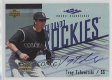 2007 Upper Deck Spectrum Rookie Signatures Troy Tulowitzki #148 Auto 0q41