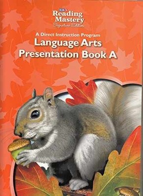 Reading Mastery - Language Presentation Book A - - Spiral-bound - Very Good