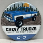 Chevrolet Truck Metal Sign K10 Garage Man Cave Vintage Style Chevy Wall Decor