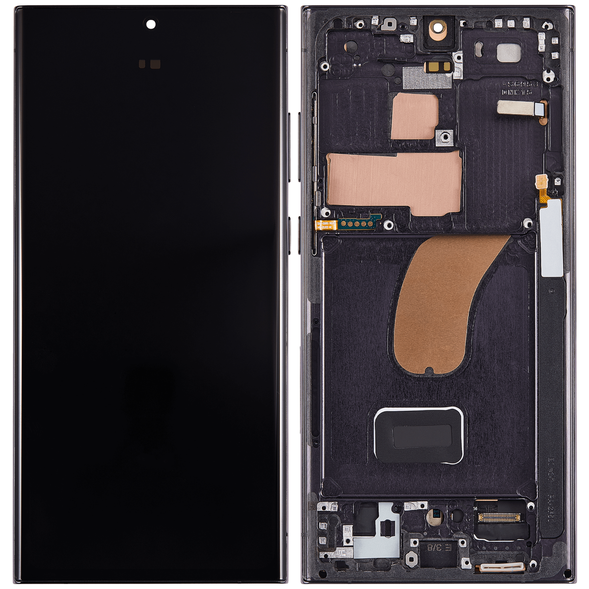 Original Samsung Galaxy S23 Ultra OLED Display with Frame