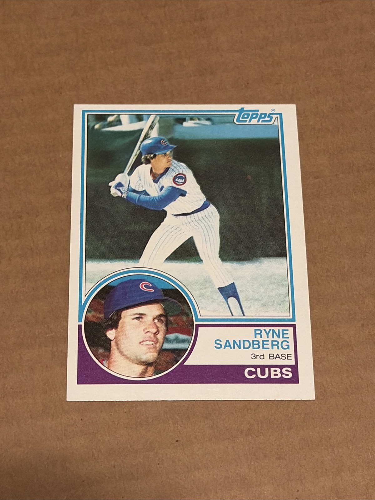 1983 Topps - Ryne Sandberg #83 RC Rookie Chicago Cubs NM-MINT SHARP