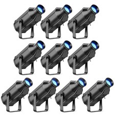 10x 200W COB RGB Beam LED Stage Light DMX Show Party Disco Lighting Pinspot Club