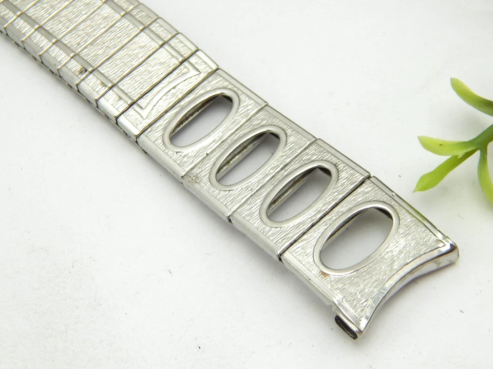 1970 Alsta Nautoscaph Speidel MACH 1 Jaws! Stainless Vintage Watch Band 17.5mm - Image 3 of 4