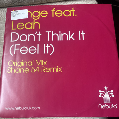 Lange feat. Leah - Dont Think It (Feel It) 12'' Vinyl