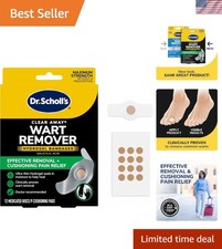 Dr. Scholl s Hydrogel Wart Remover Bandages - Clinically Proven Pain Relief