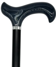 Tall Adjustable Classy Cane in Black 31" to 38"