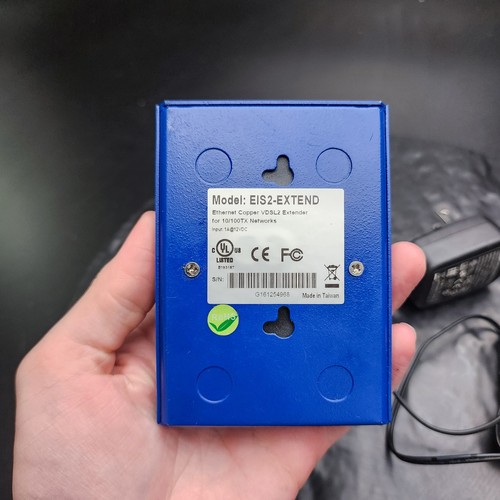 BB SmartWorx EIS2-EXTEND Ethernet VDSL2 Extender 10/100TX | Tested ๐๐ถ - Afbeelding 4 van 8